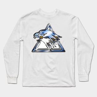 Wings of Silver, Nerves of Steel Long Sleeve T-Shirt